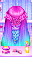 Fashion Braid Hair Salon Games Screenshot 0