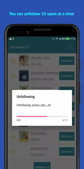 Unfollow Users Cleaner Ekran Görüntüsü 2