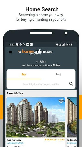 Homeonline - Property Search & Real Estate App Capture d'écran 1