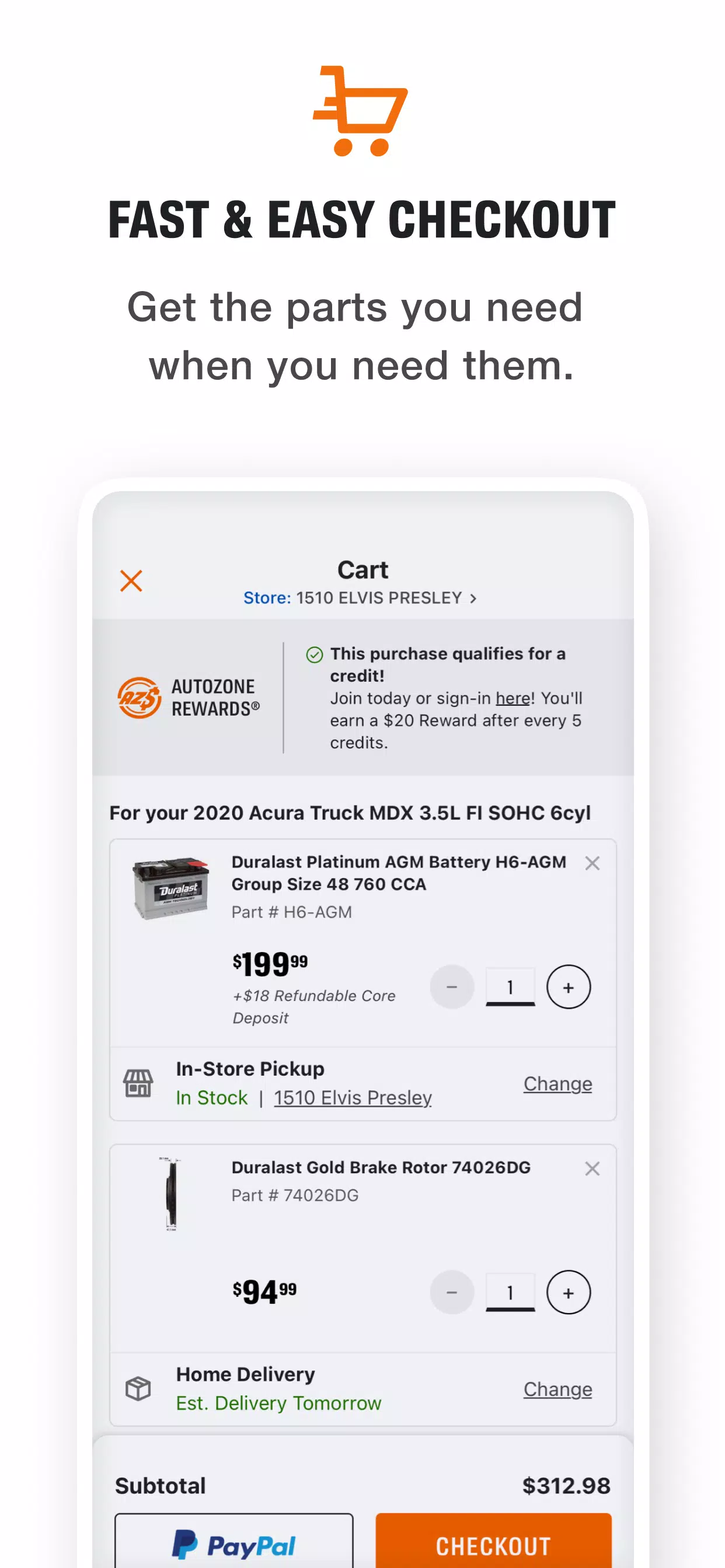 AutoZone Скриншот 1
