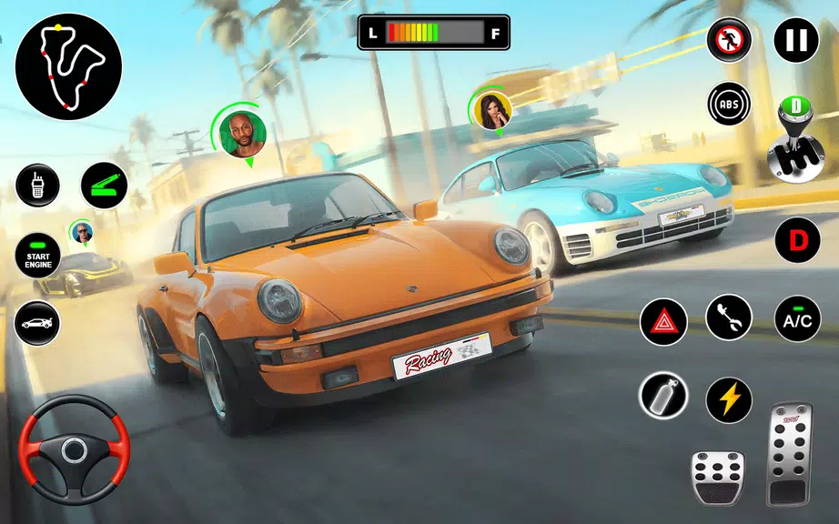 Schermata Racing in Highway Car 3D Games 3