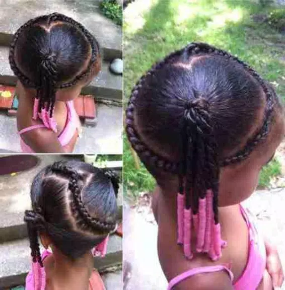 Braid Hairstyle Woman & Child Скриншот 0