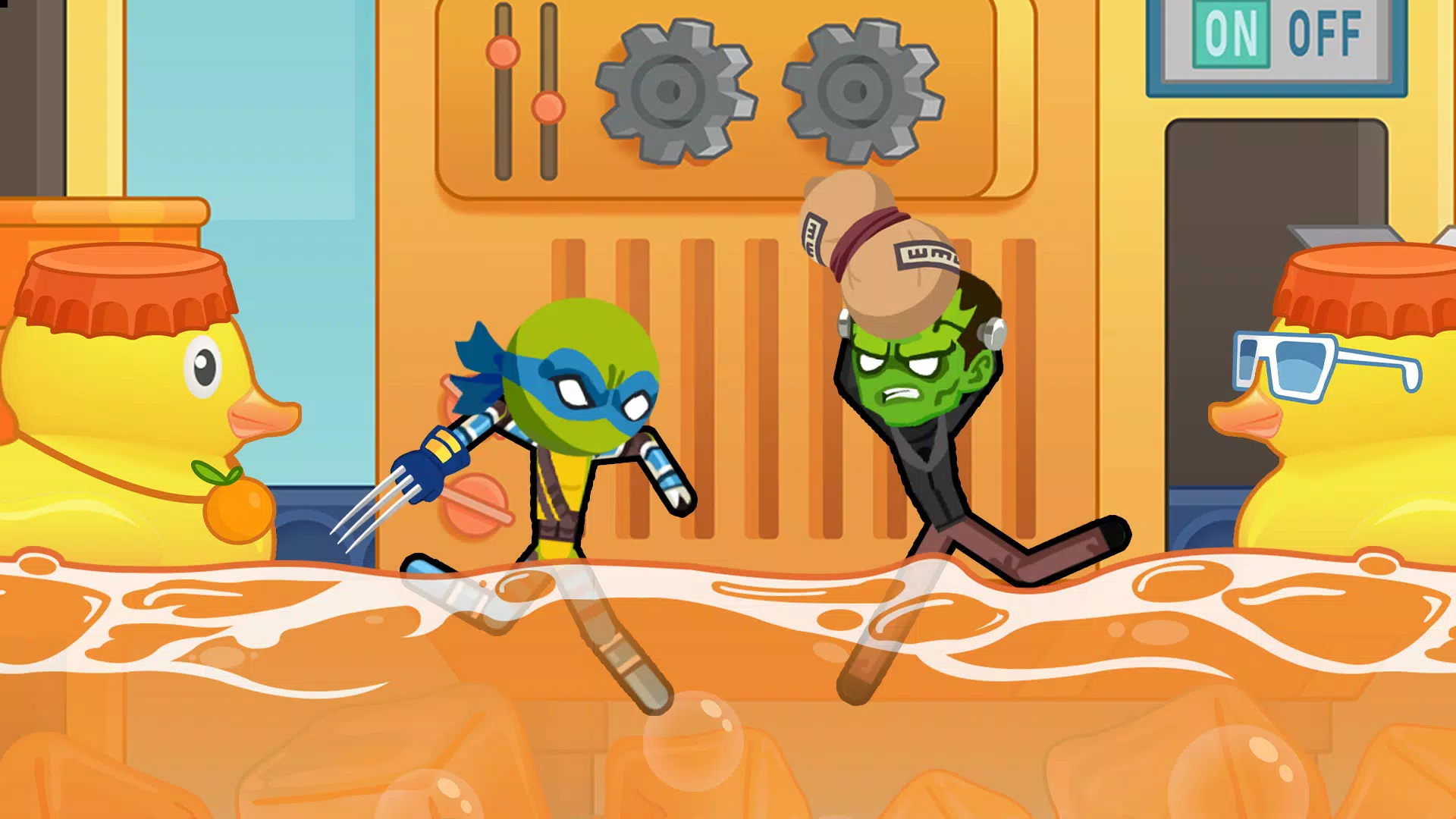 Stick Hero Fight Clash Captura de tela 2