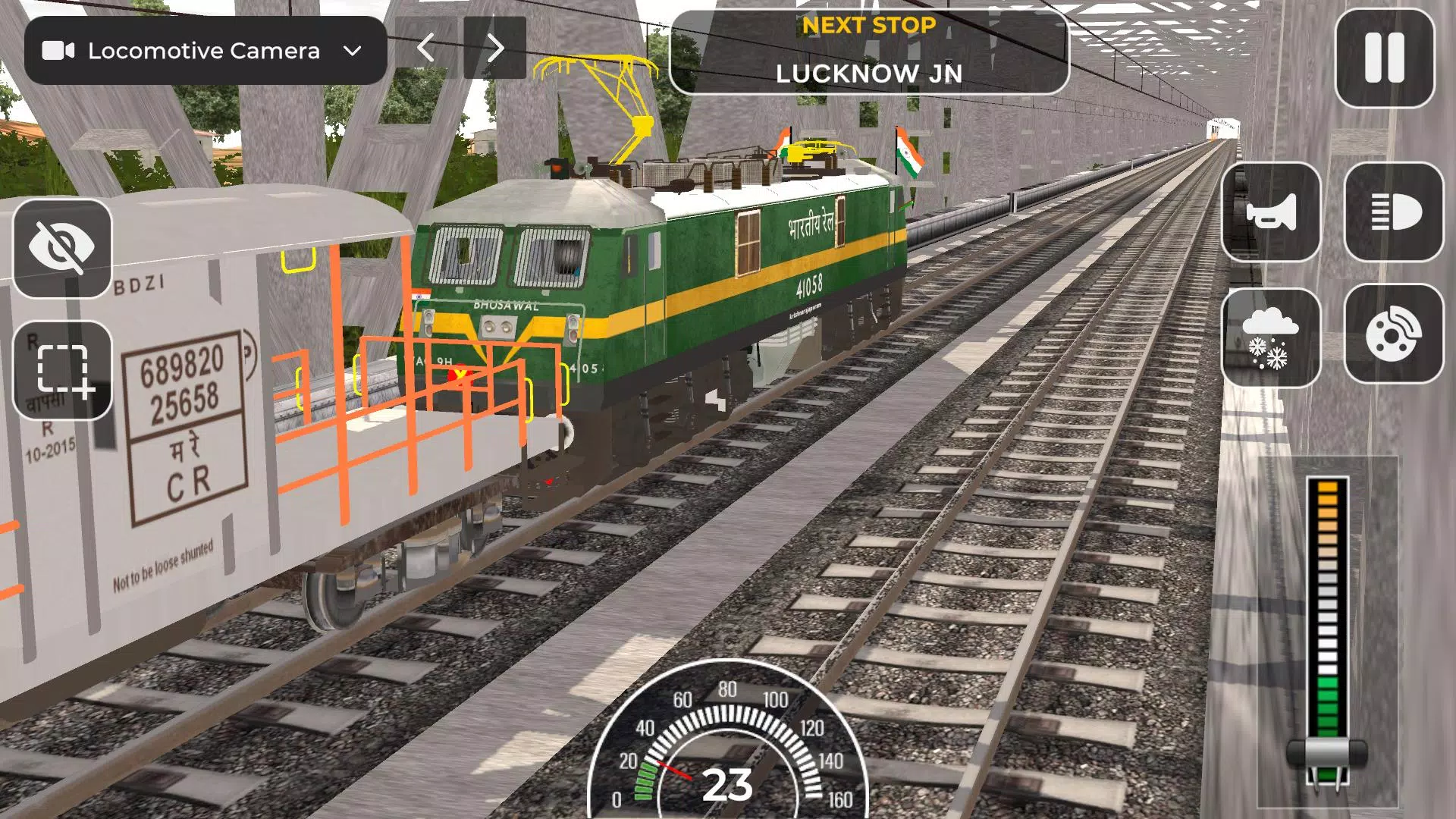 Indian Railway Train Simulator Capture d'écran 0