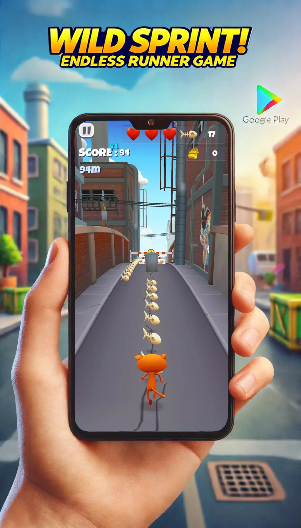 Wild Sprint: Endless Runner ภาพหน้าจอ 0