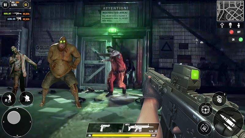 Dead Zombie Survival Shooter Schermafbeelding 0