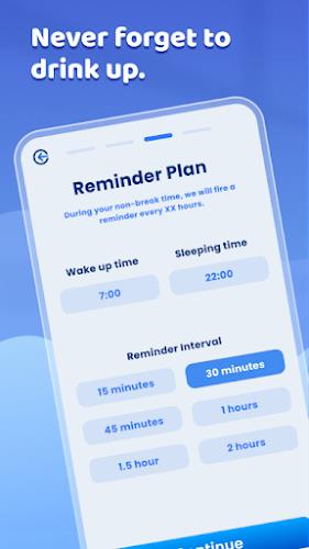 Water Reminder - Drink Tracker Zrzut ekranu 3