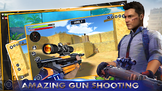 Silent Scope Sniper Shoot Game ဖန်သားပြင်ဓာတ်ပုံ 3