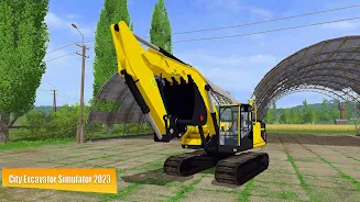 City Excavator Simulator 2023 Tangkapan skrin 1