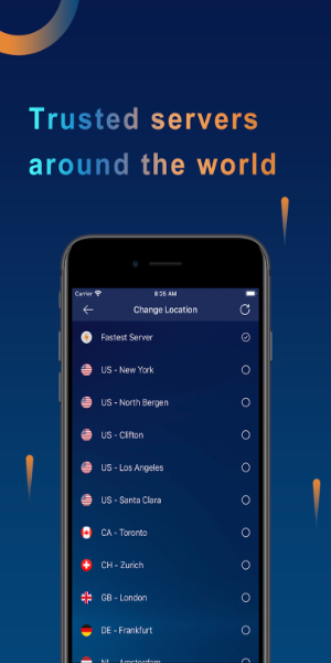 HulaVPN - Fast Secure VPN Captura de pantalla 1