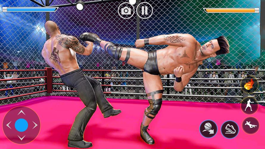 Wrestling Games Offline 3d Schermafbeelding 1