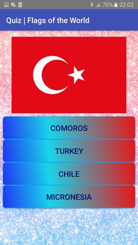 Quiz | Flags of the Countries スクリーンショット 2