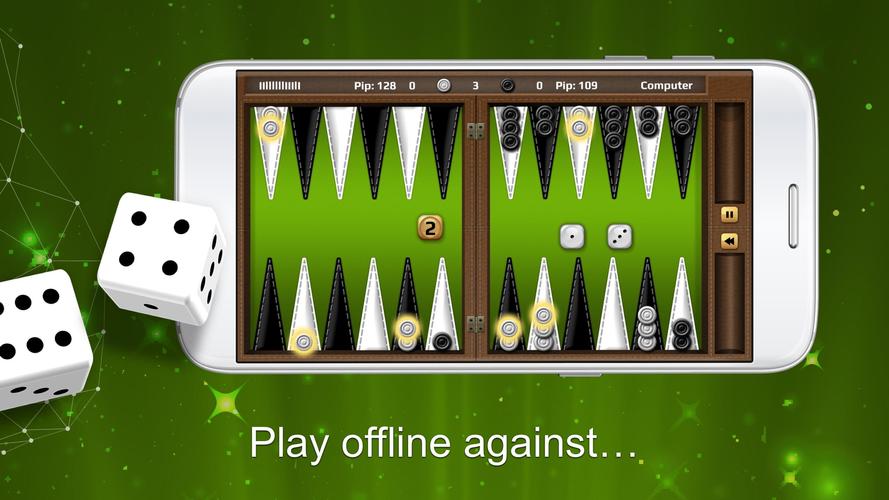 Backgammon Gold Captura de tela 0