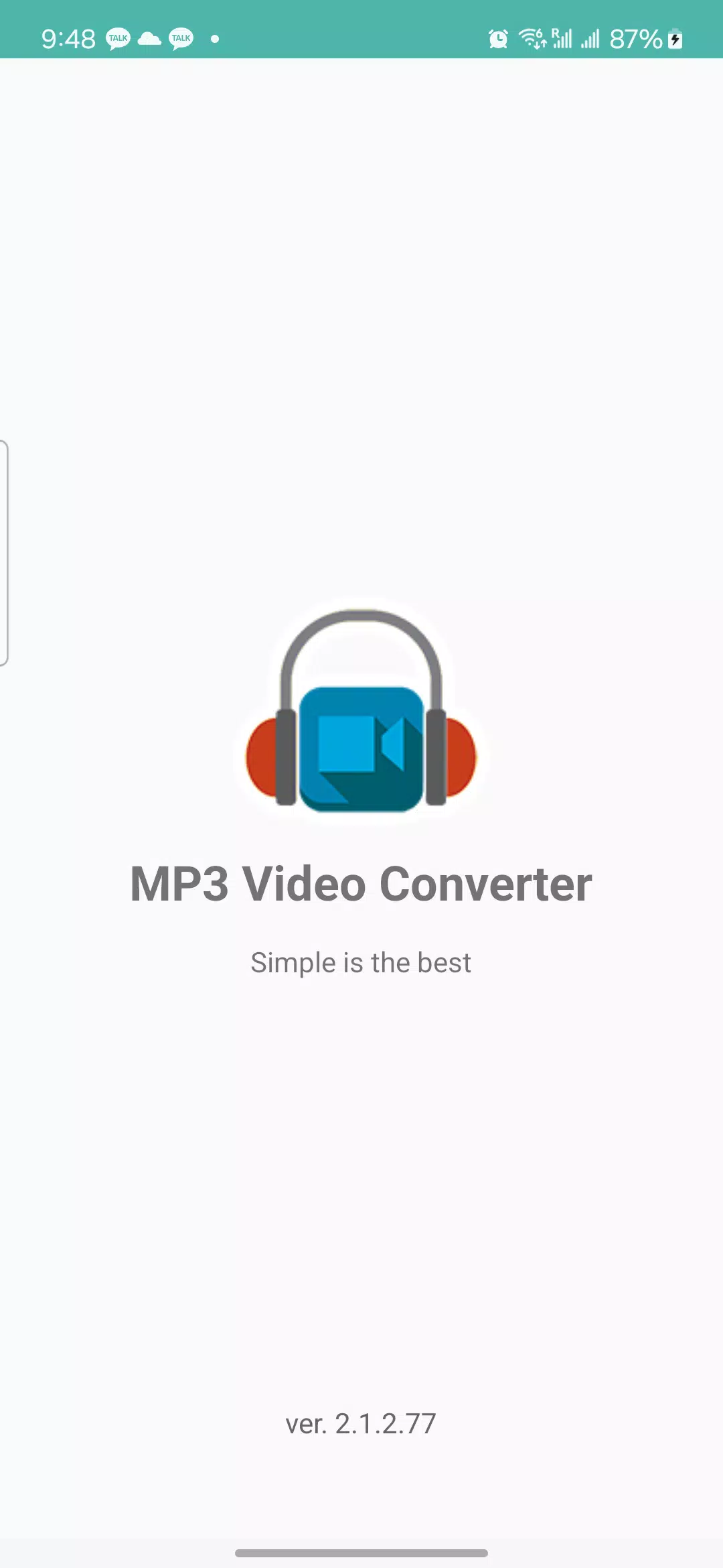 MP3 Video Converter Screenshot 0