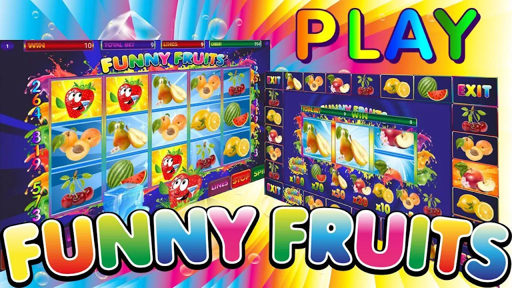 Funny Fruits Slot Zrzut ekranu 2