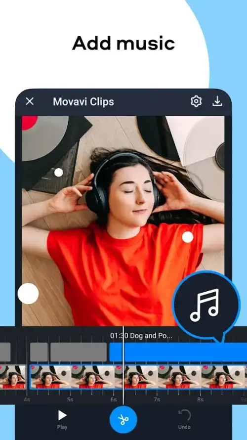 Movavi Clips স্ক্রিনশট 1