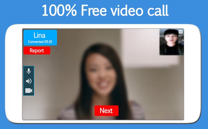 X Random Video Chat ဖန်သားပြင်ဓာတ်ပုံ 0