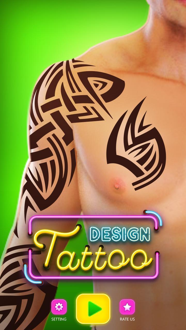 Tattoo Drawing - Tattoo Games Screenshot 0