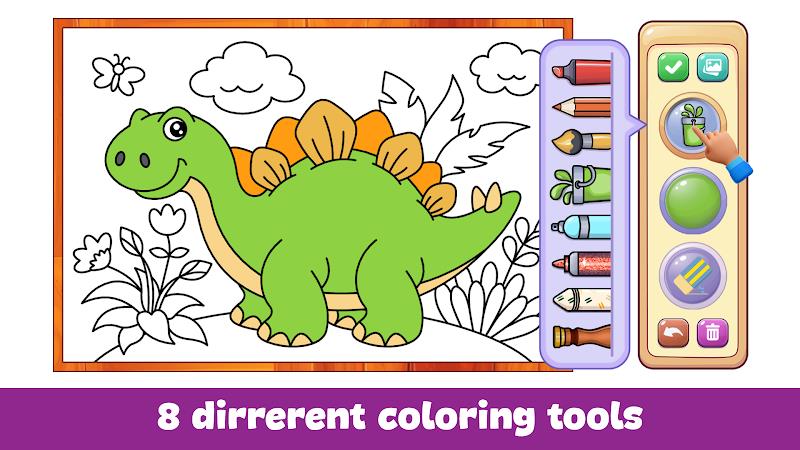 Kids Coloring Game Color Learn ภาพหน้าจอ 3