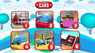 Animated puzzles cars Schermafbeelding 1