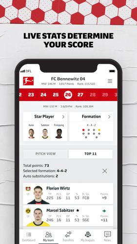 Bundesliga Fantasy Manager Ekran Görüntüsü 3