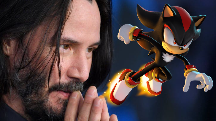 Keanu Reeves confirmou como a voz de Shadow no filme Sonic 3