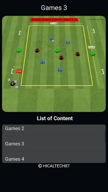 Football Small Sided Games 스크린샷 3