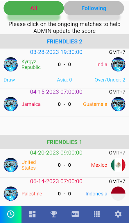 Friendly Matches 2024應用截圖第0張