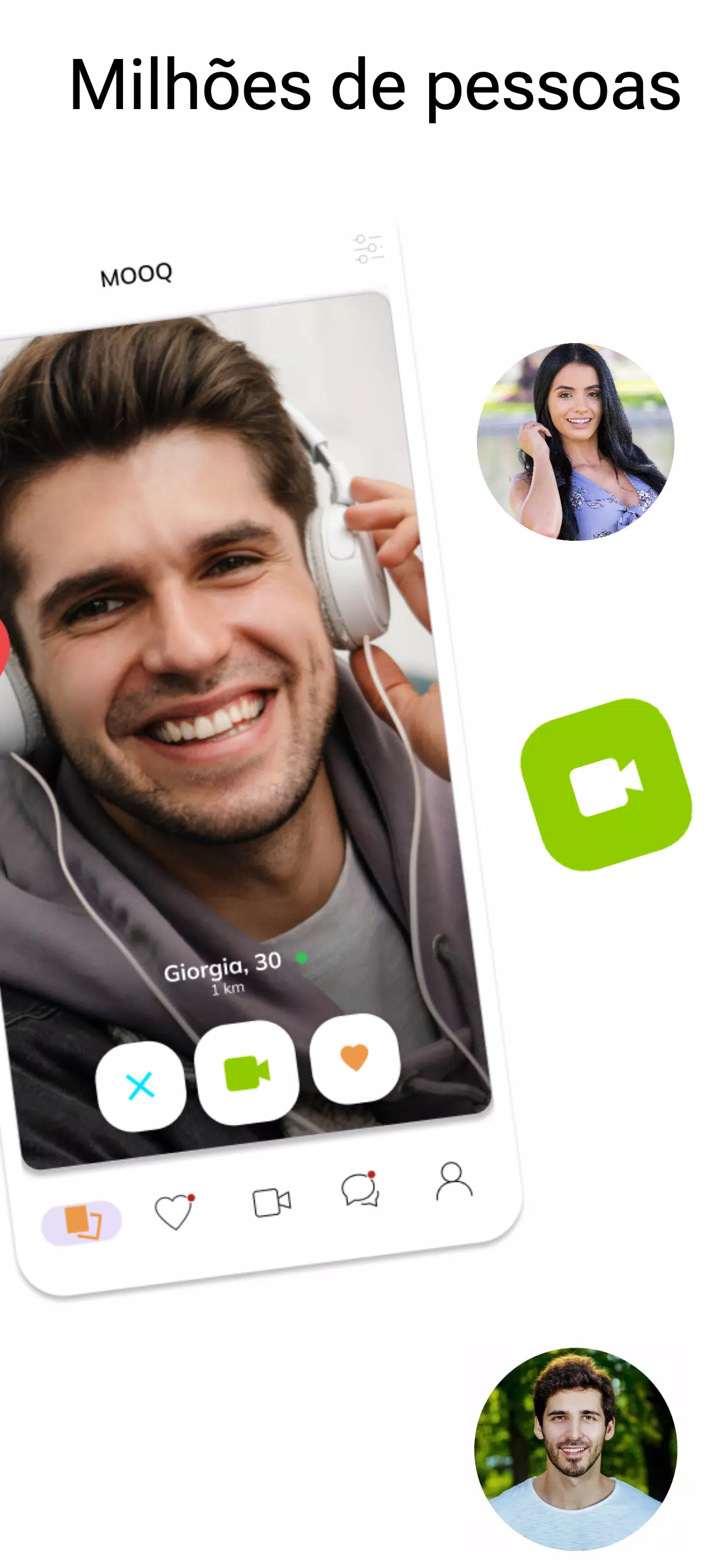 MOOQ: Citas, Encuentros y Chat Captura de pantalla 1