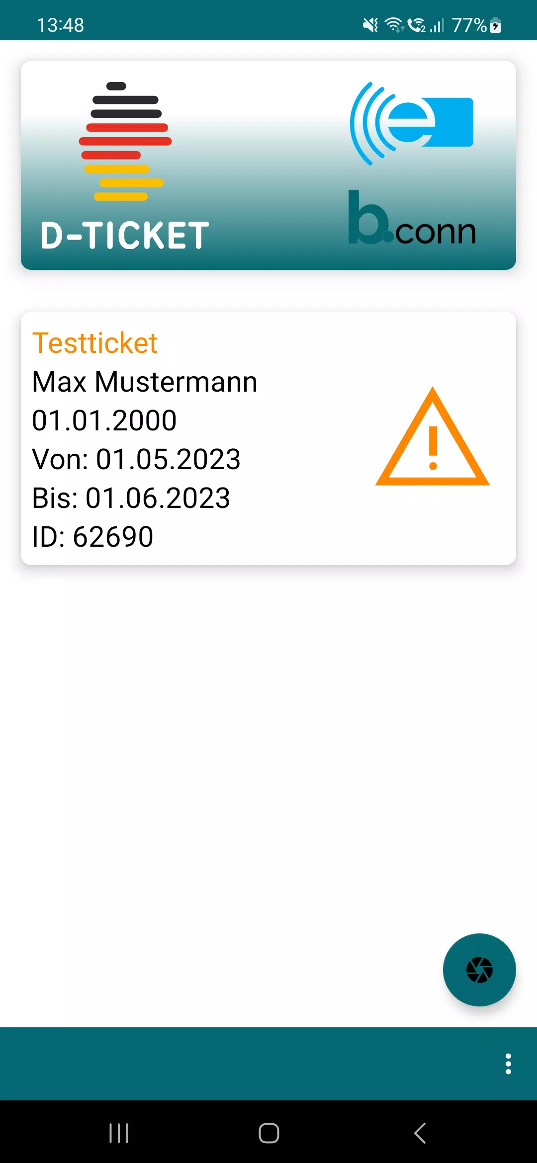 Deutschlandticket Kontrolle Captura de pantalla 3