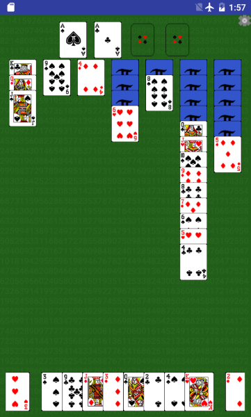 Solitaire 3.14 Captura de tela 1