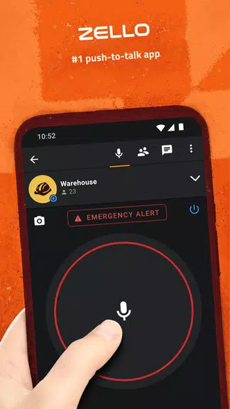 Zello PTT Walkie Talkie應用截圖第1張