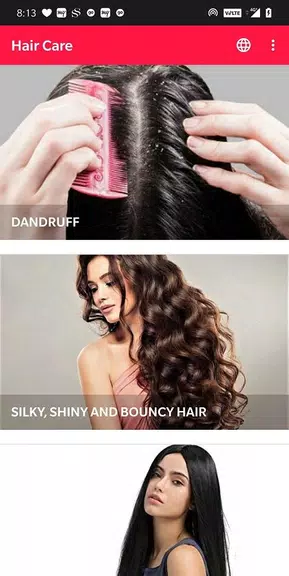 Hair Care - Dandruff, Hair Fal স্ক্রিনশট 0