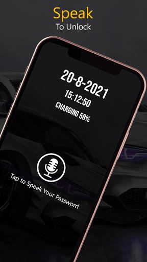 Voice Screen Lock Captura de tela 3