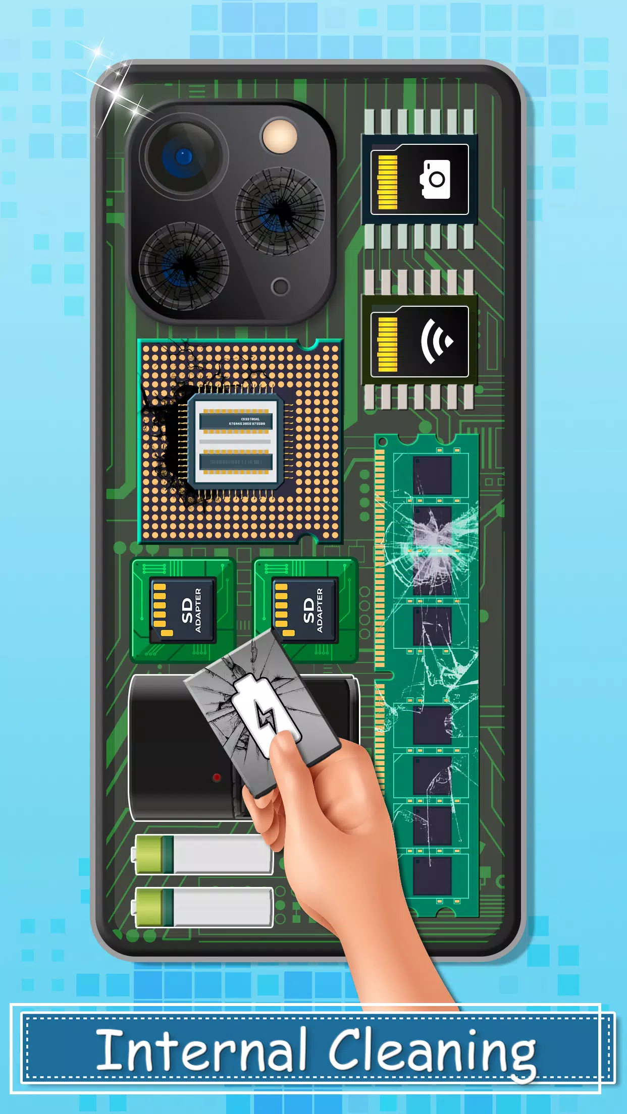 Fix It Electronics Repair Game Скриншот 1