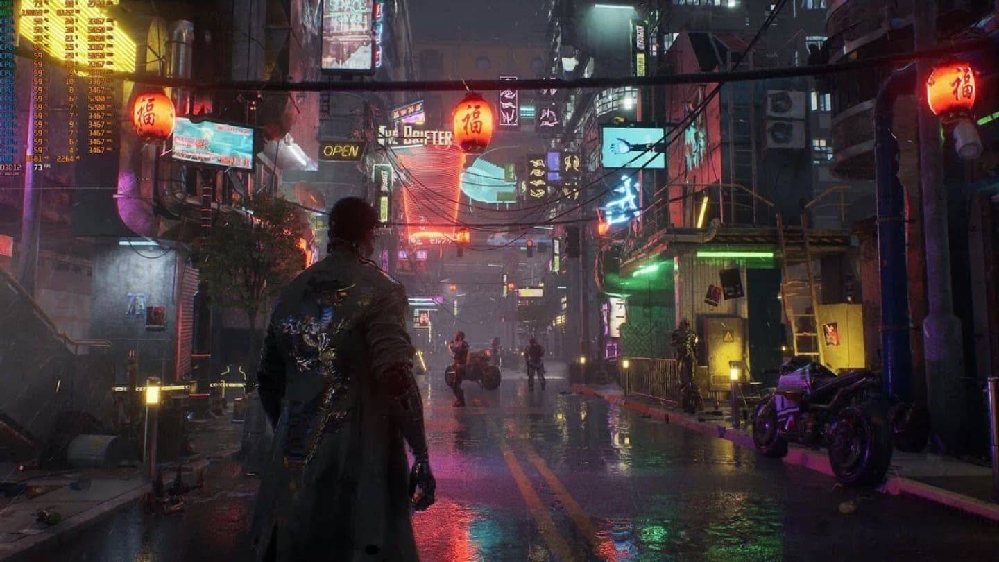 Unreal Engine 5.5 Tech Demo ofrece un vistazo a una metrópolis de ciberpunk futurista