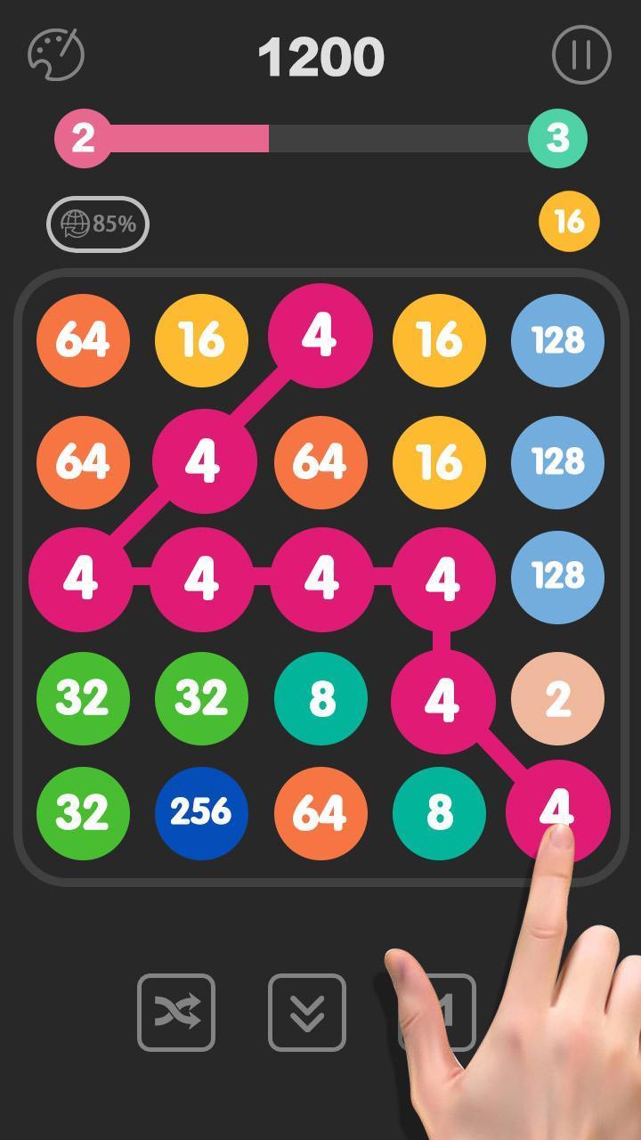 2048-Number Puzzle Games スクリーンショット 3