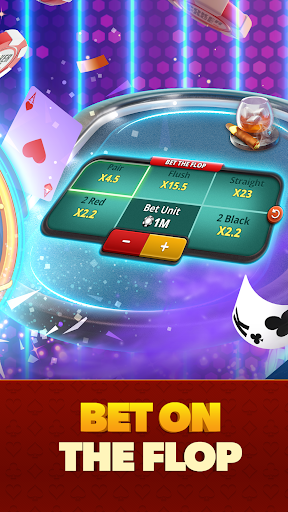 Poker Face Texas Holdem Poker Ảnh chụp màn hình 1