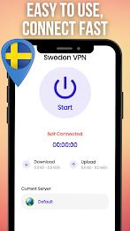 Sweden VPN スクリーンショット 1