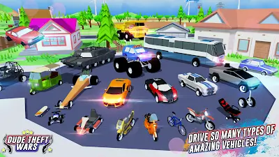 Dude Theft Wars: Offline Games Ảnh chụp màn hình 2