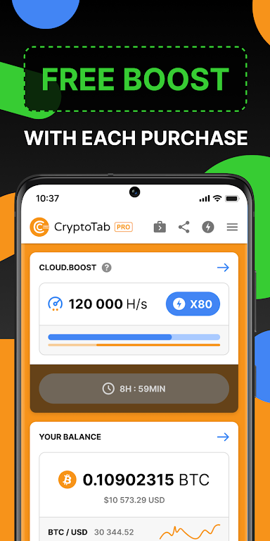 CryptoTab Browser Pro Level應用截圖第0張