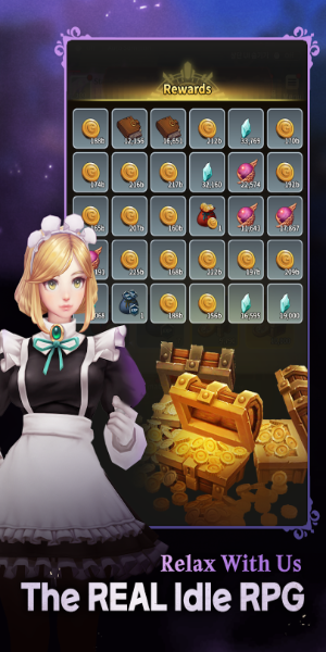 Revenger Saga: Idle RPG Ảnh chụp màn hình 1