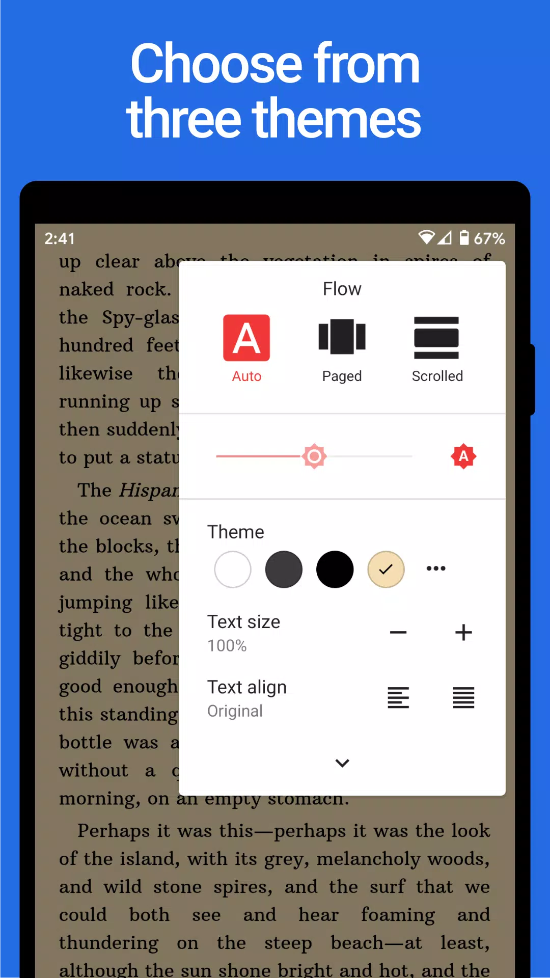 Lithium: EPUB Reader Screenshot 2