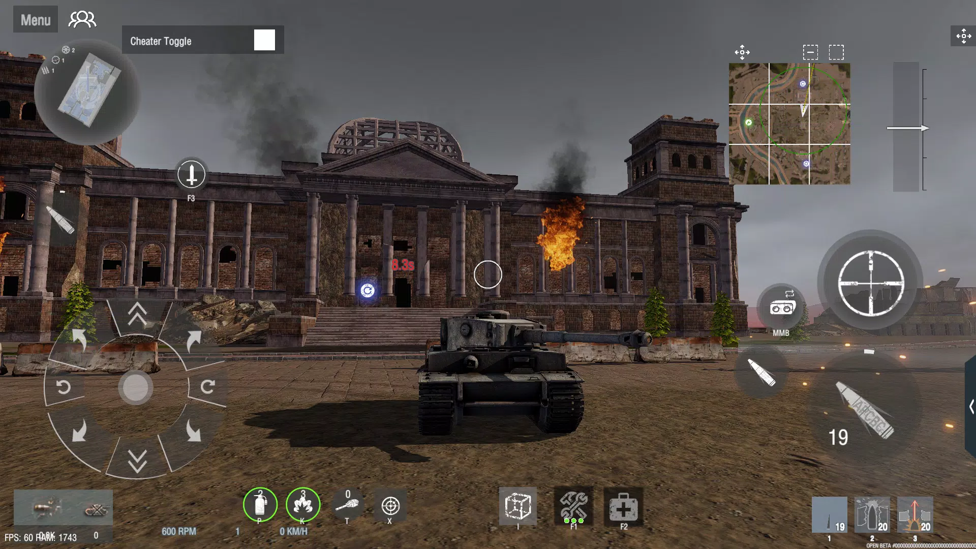 Panzer War ภาพหน้าจอ 3