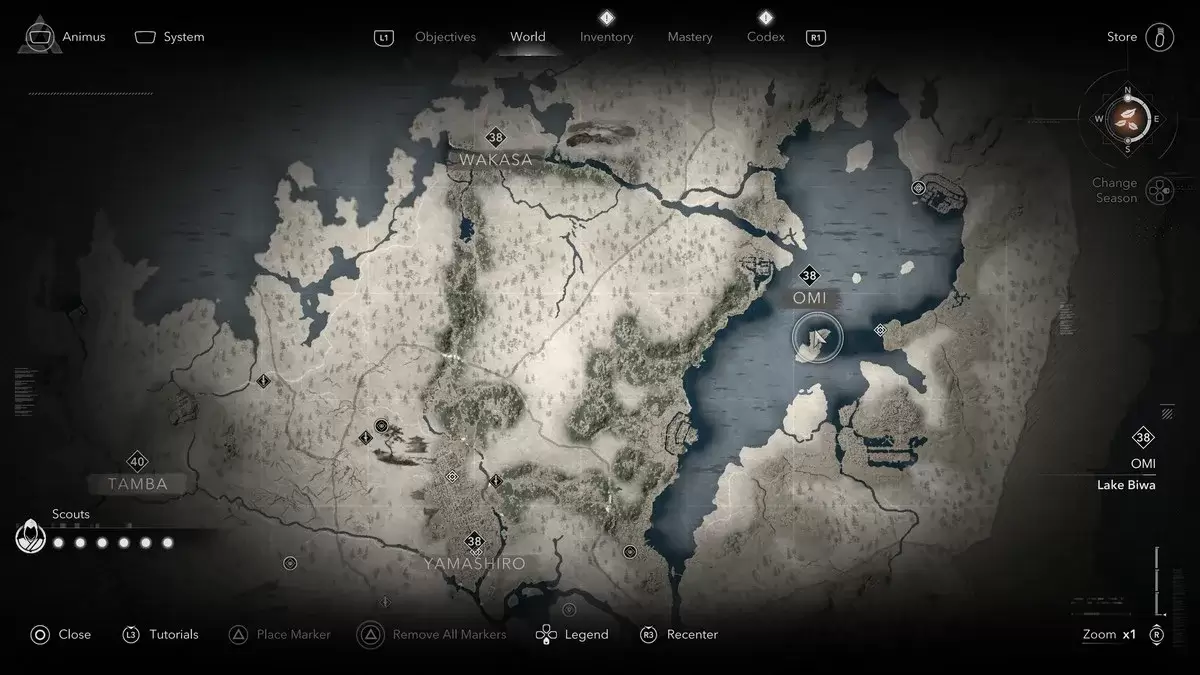 Paghahanap ng Cat Island sa Assassin's Creed Shadows