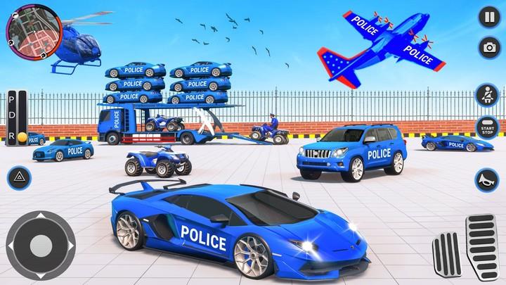 US Police Car Transport Career应用截图第1张