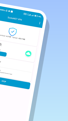 SocksNET VPN Ảnh chụp màn hình 1