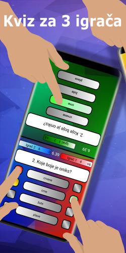 Kviz za 3 & 4 igrača Captura de pantalla 0