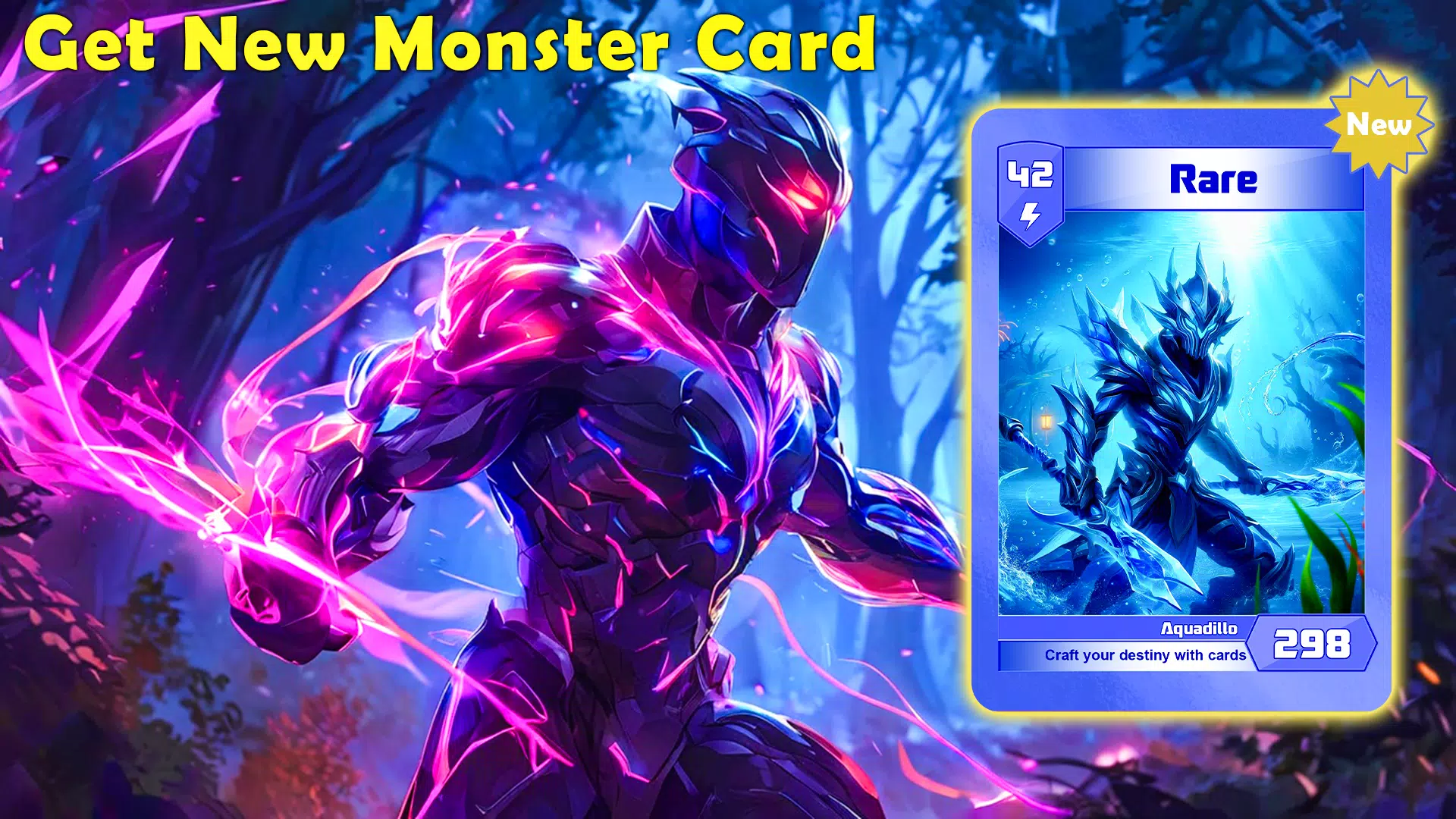 Monsters Card Collector Game スクリーンショット 0