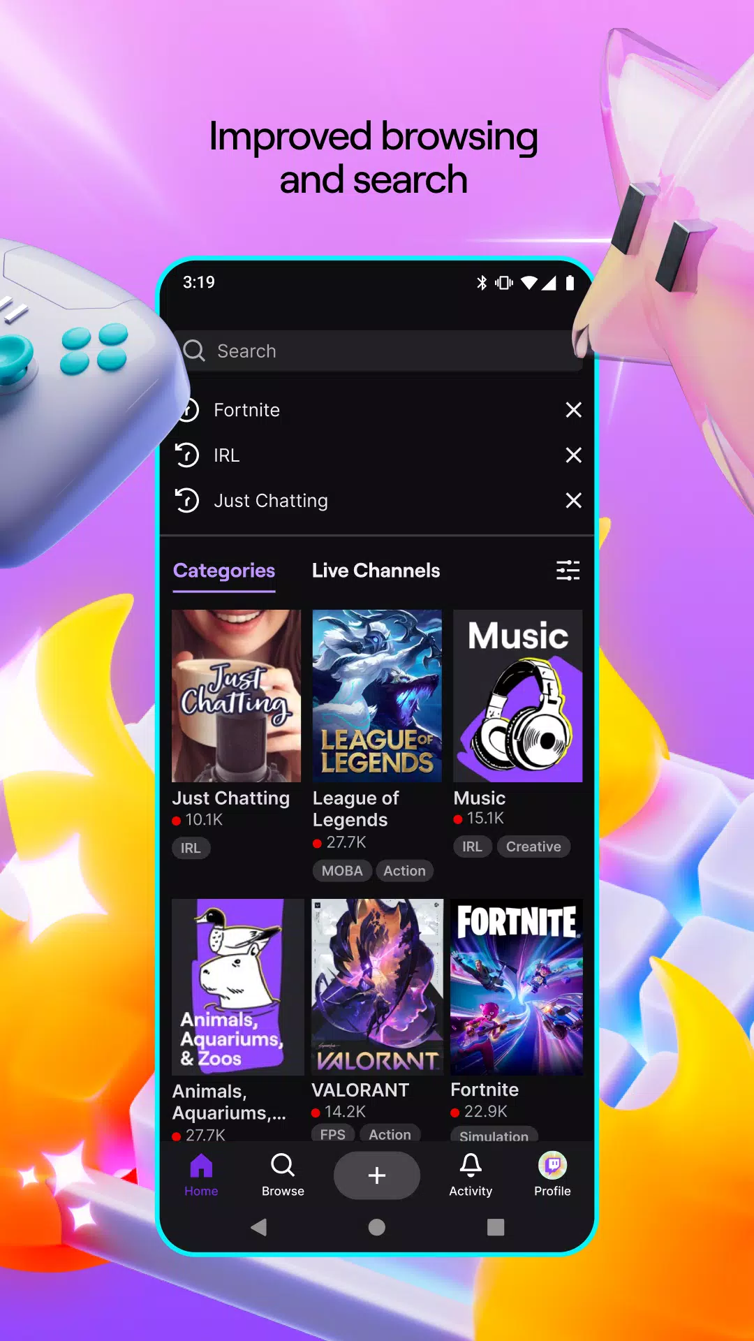 Twitch : streaming en live Capture d'écran 2